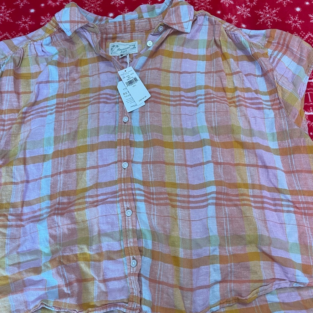 Blusa a cuadros
